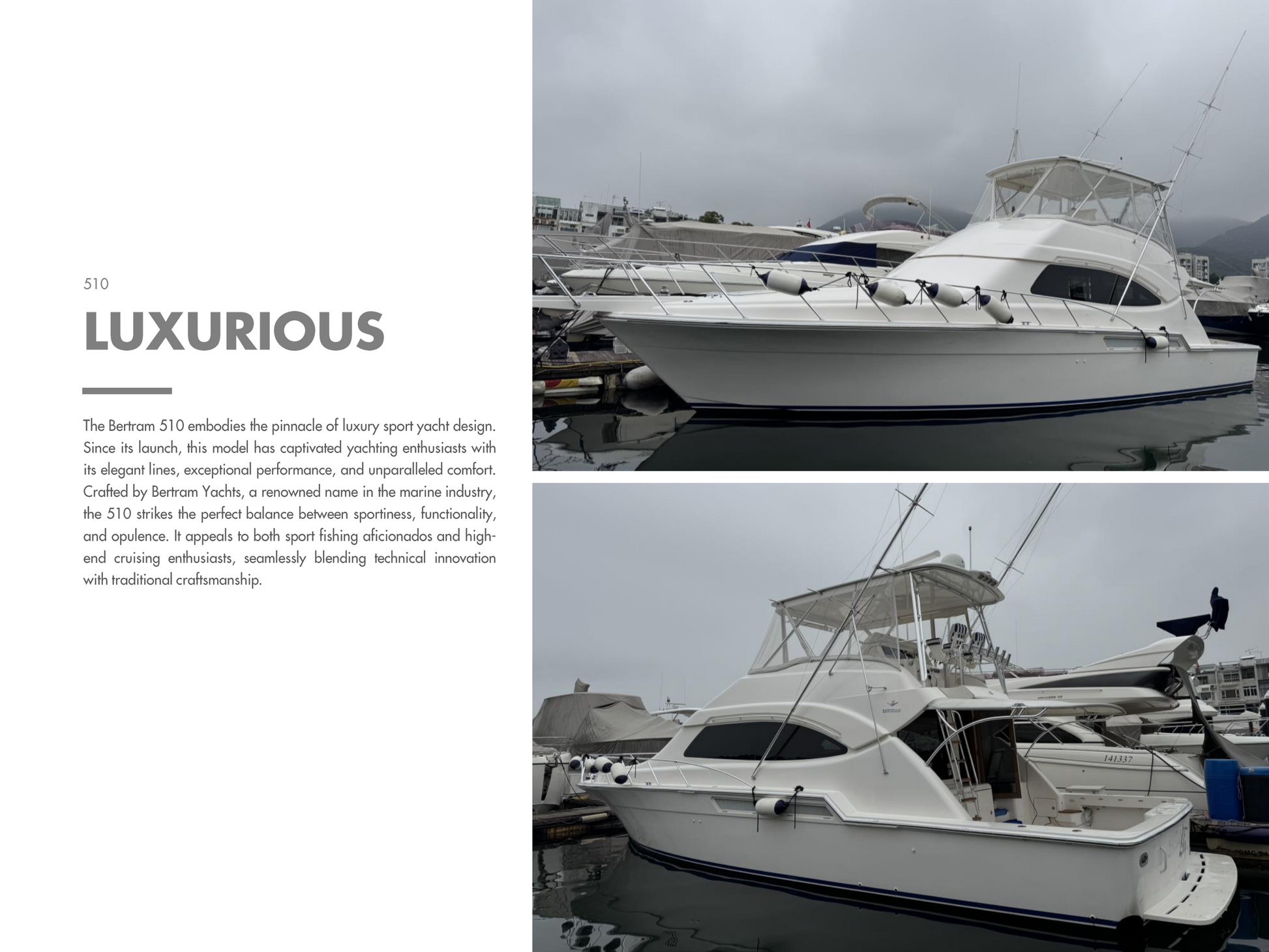 2007 BERTRAM 510
