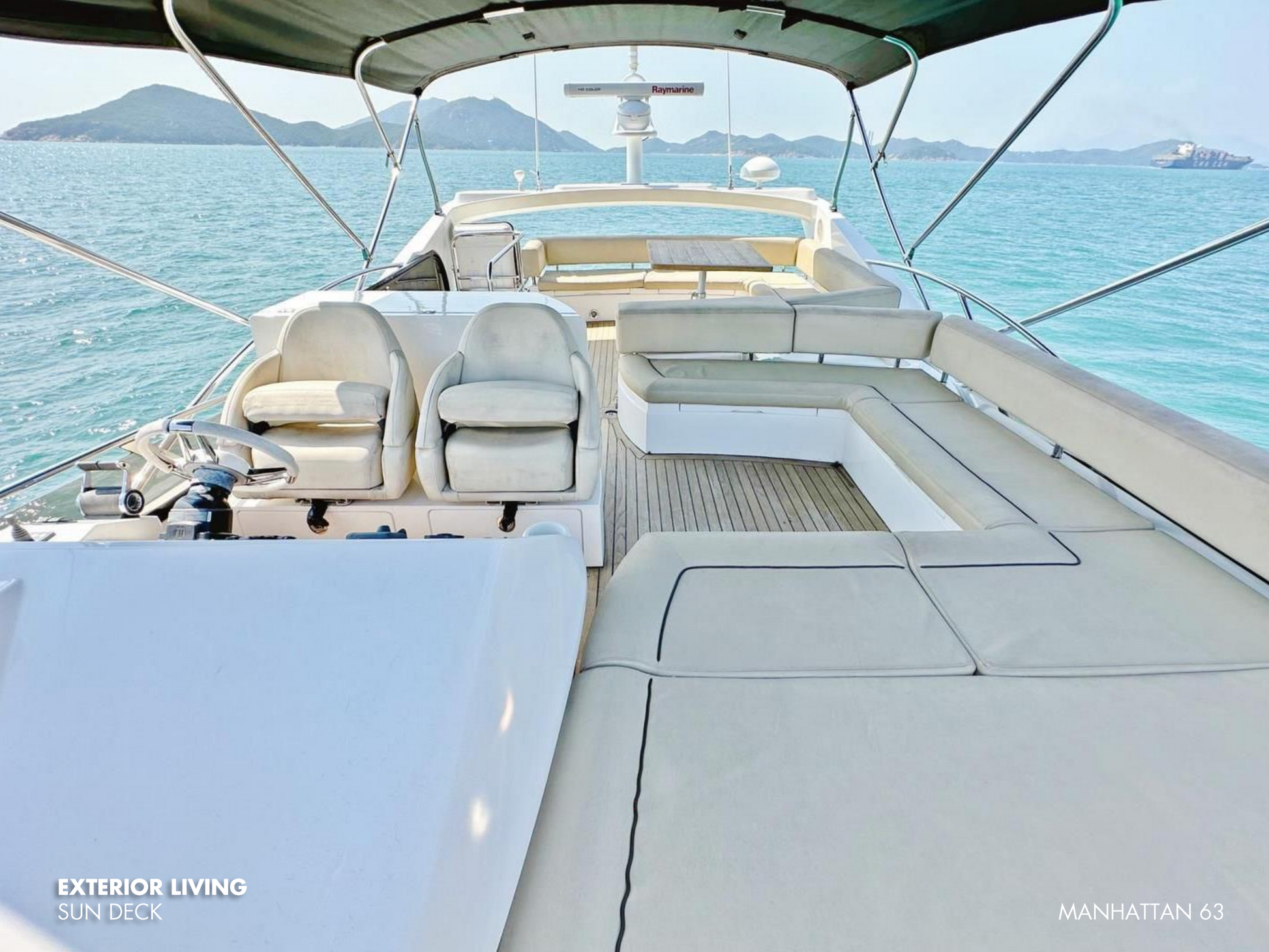 2013 SUNSEEKER MANHATTAN 63 BF