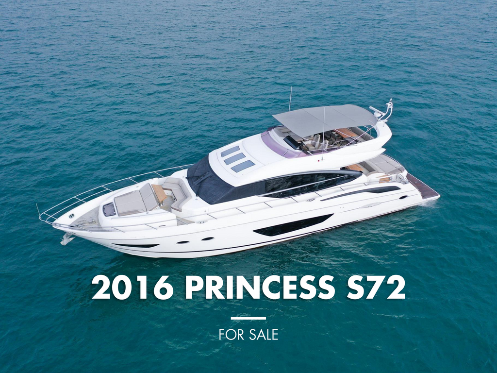 2016 PRINCESS S72 BF