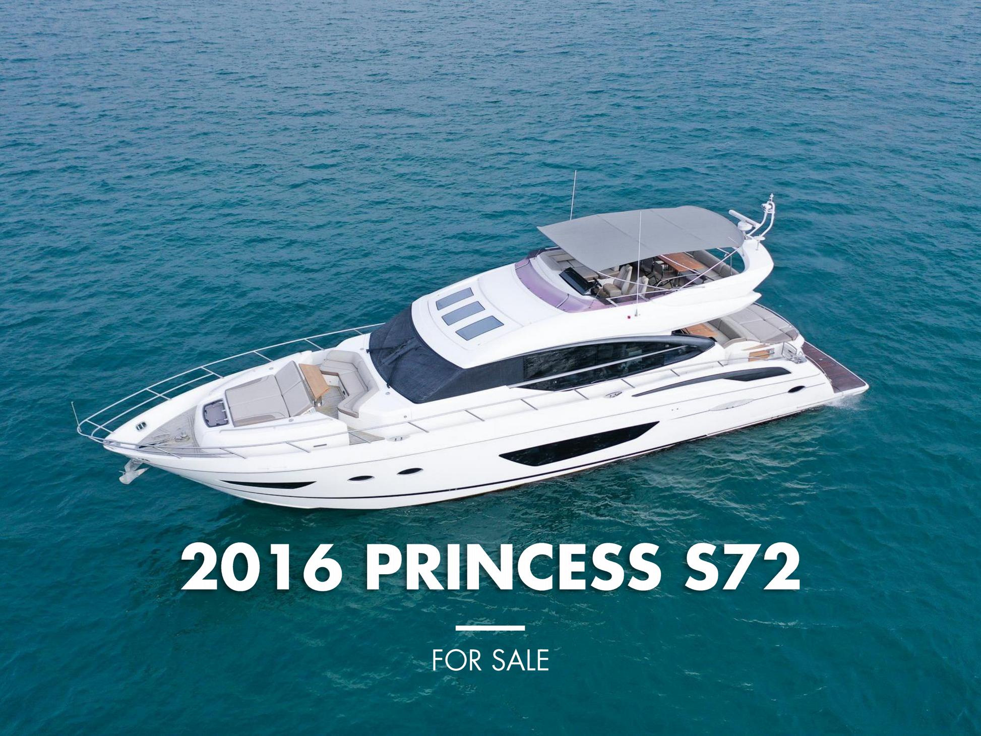 2016 PRINCESS S72 BF