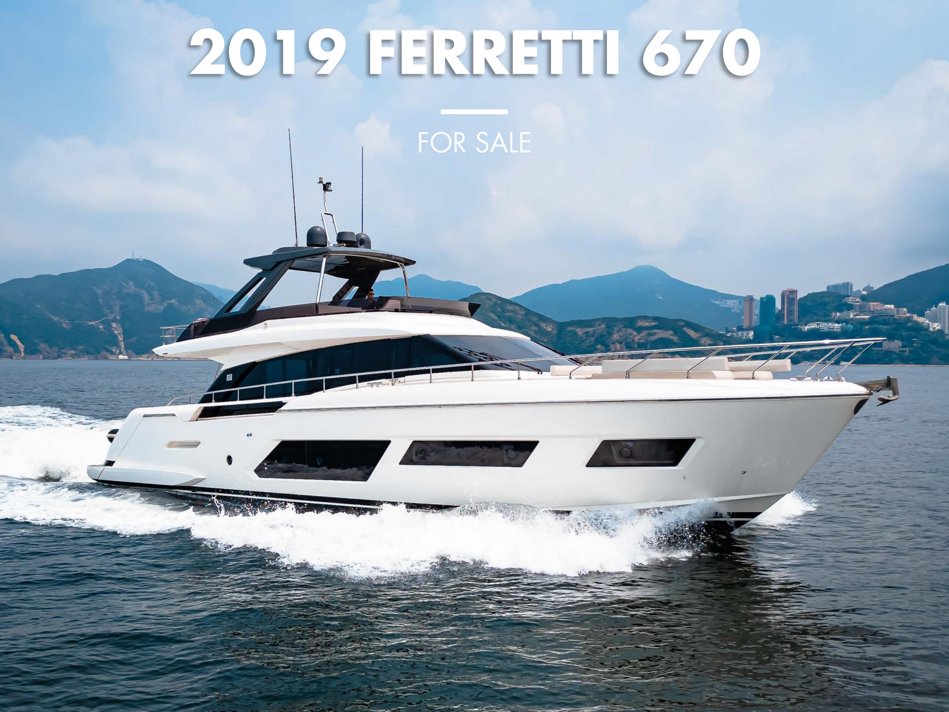 2019 FERRETTI 670 BF