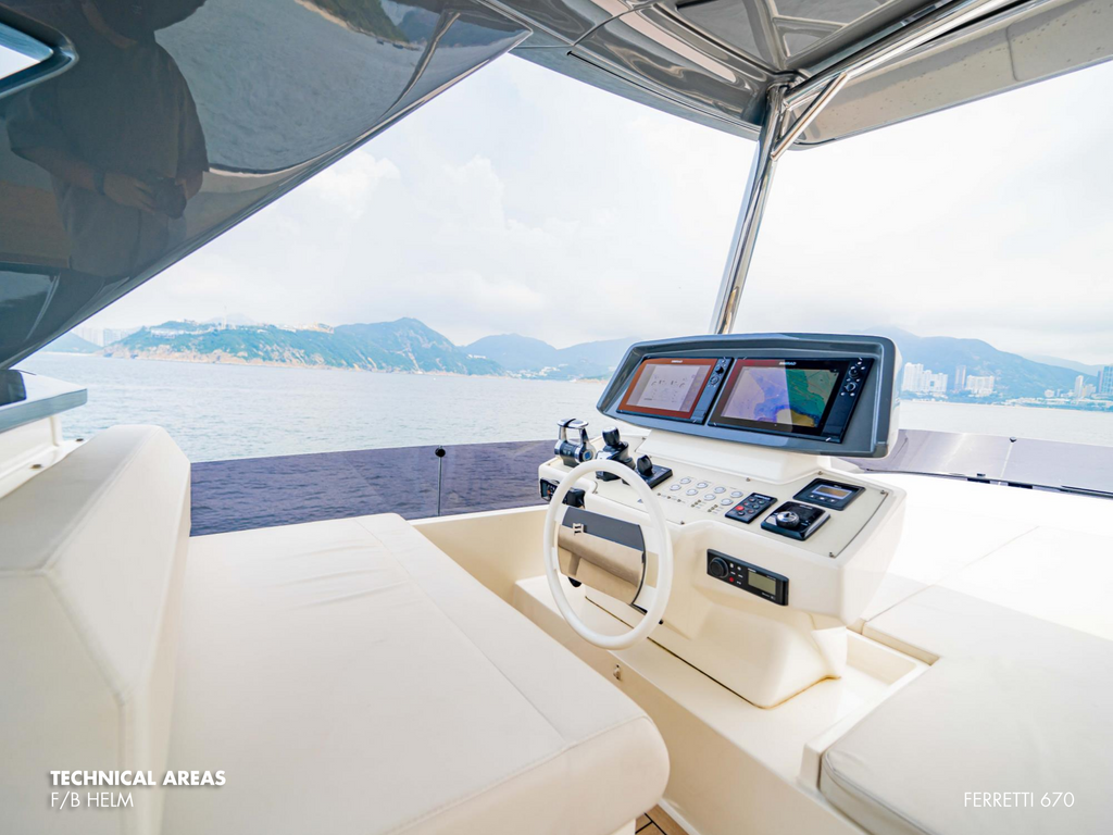 2019 FERRETTI 670 BF