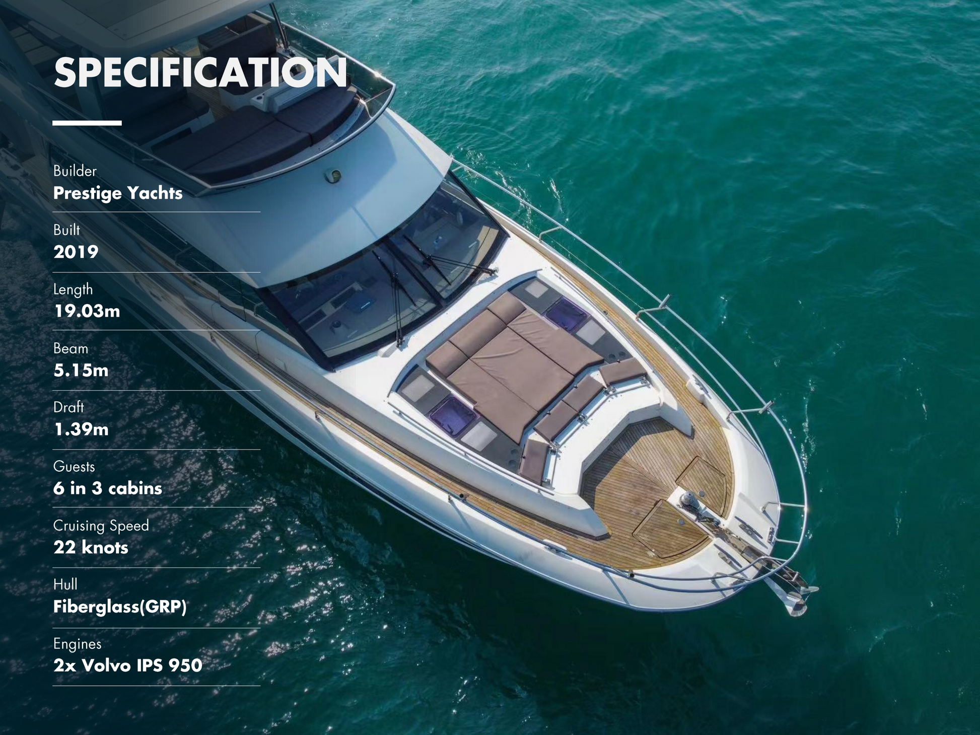 2019 PRESTIGE 630 BF