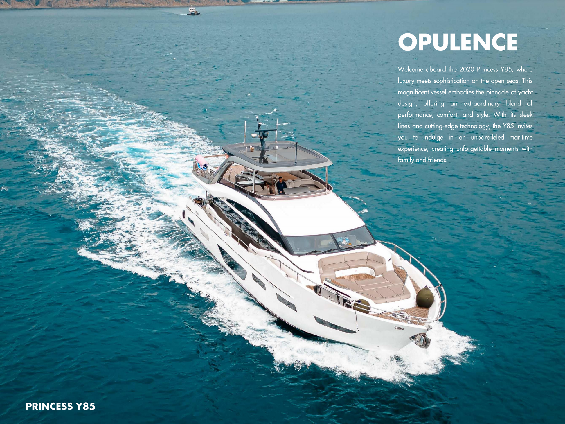2020 PRINCESS Y85 BF