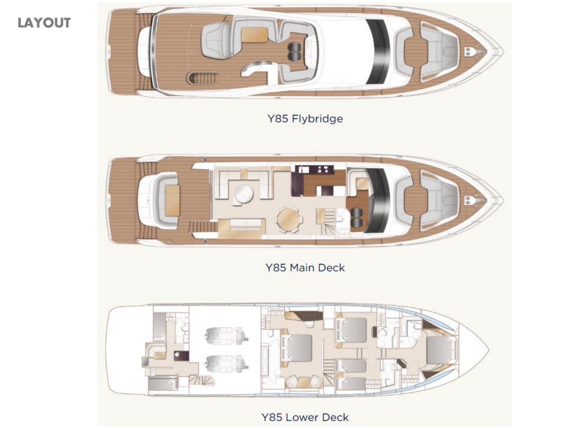 2020 PRINCESS Y85 BF