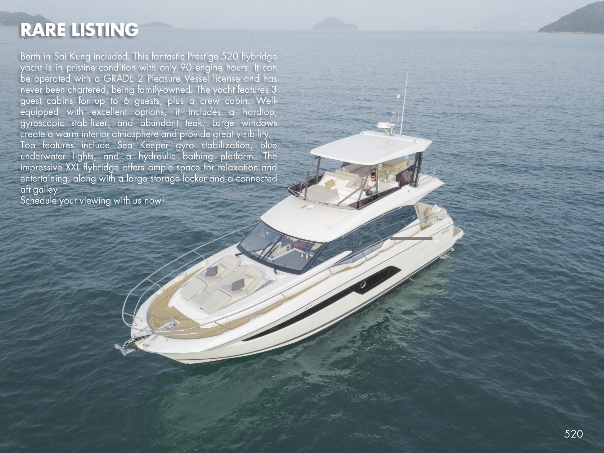 2021 PRESTIGE 520 BF
