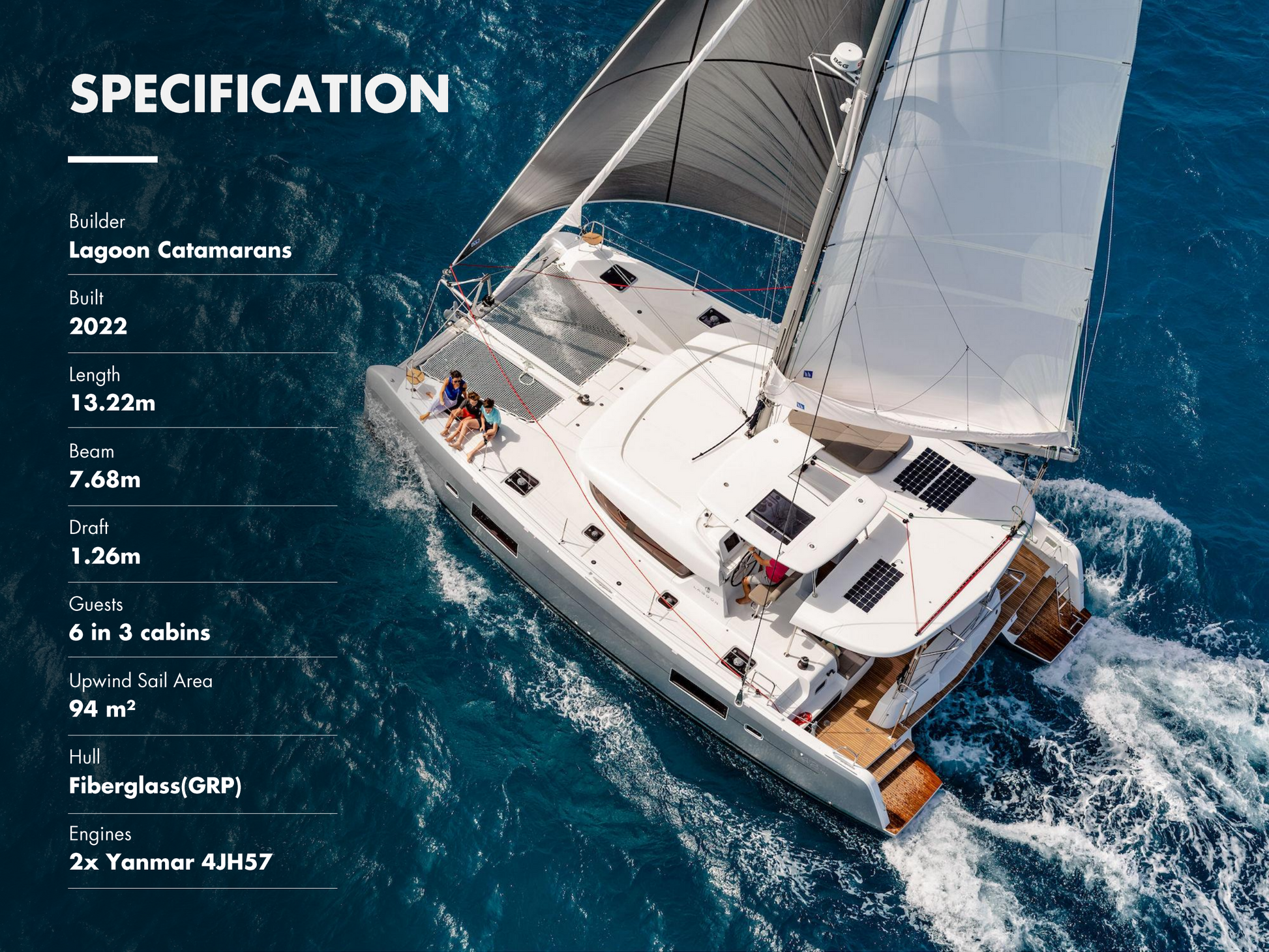 2022 LAGOON 42 BF