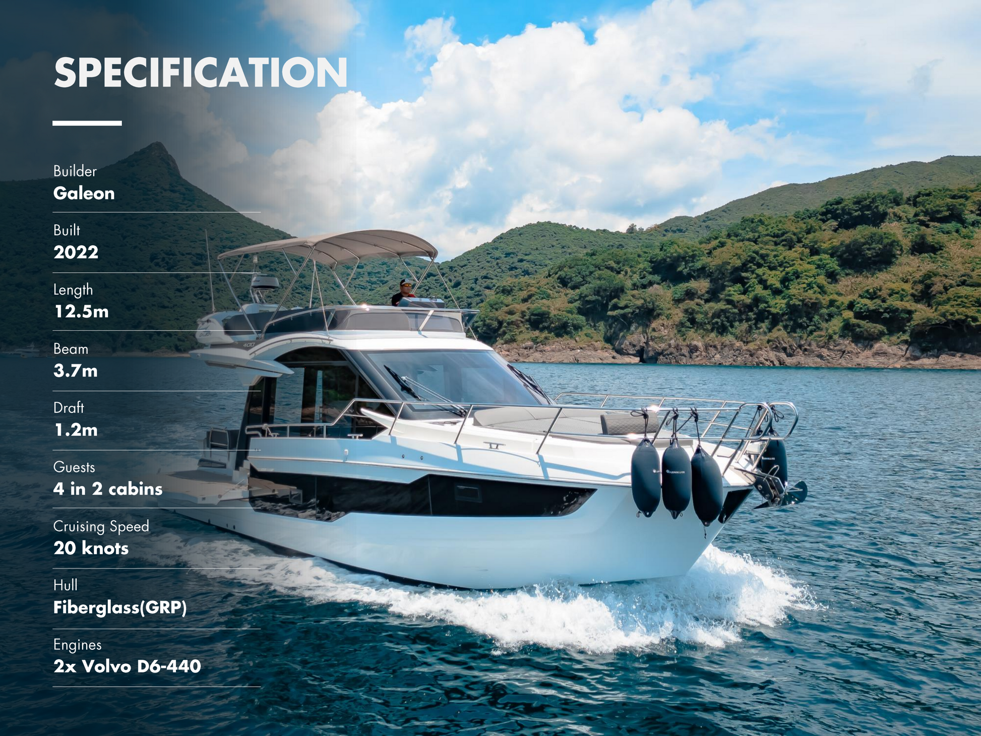 2022 GALEON 400 FLY BF