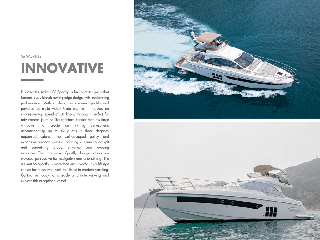 2023 AZIMUT S6 BF